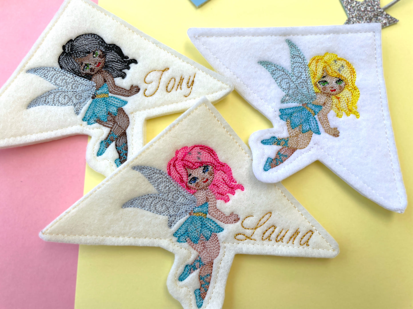 Fairy Personalized Corner Bookmark