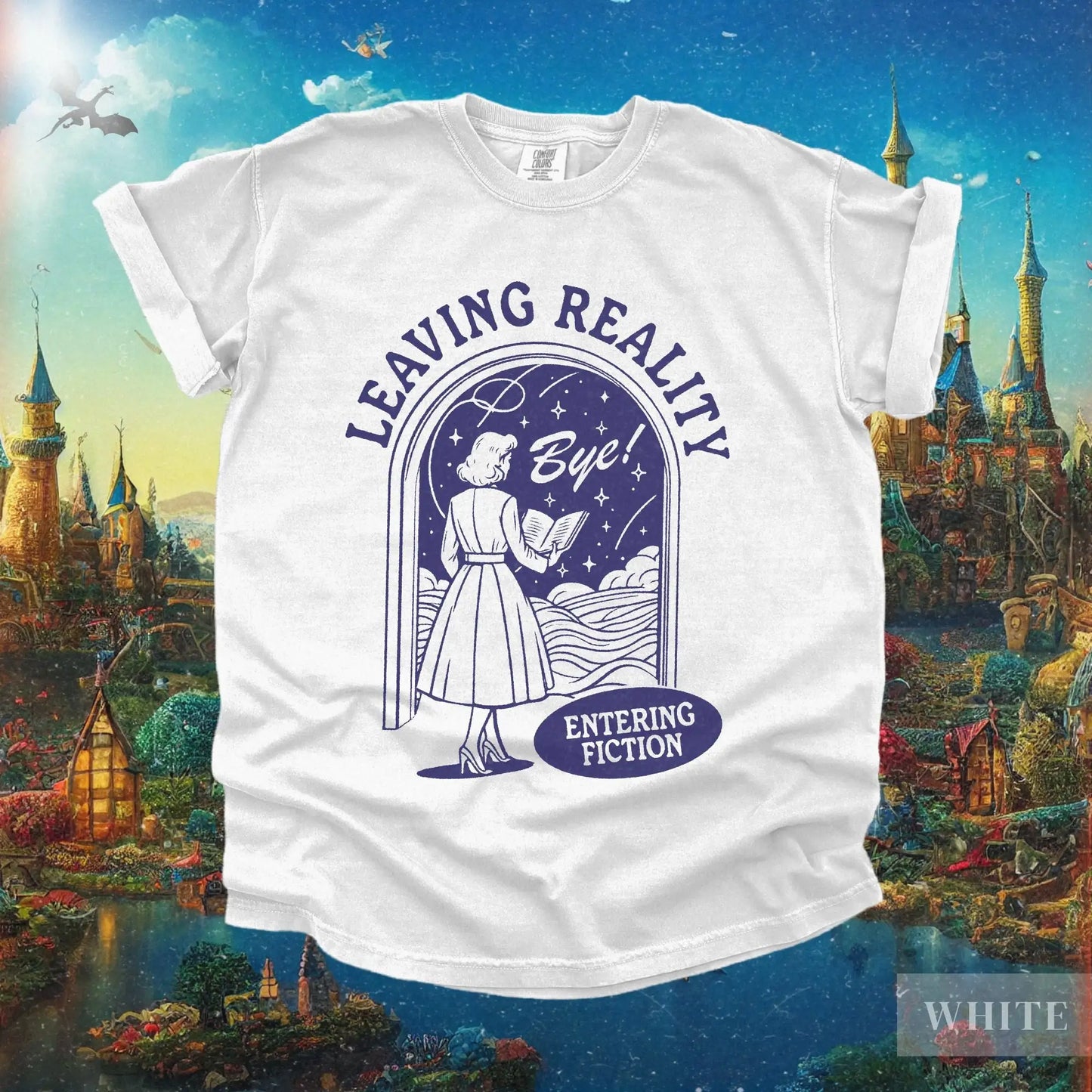 Leaving Reality Bookish Shirts