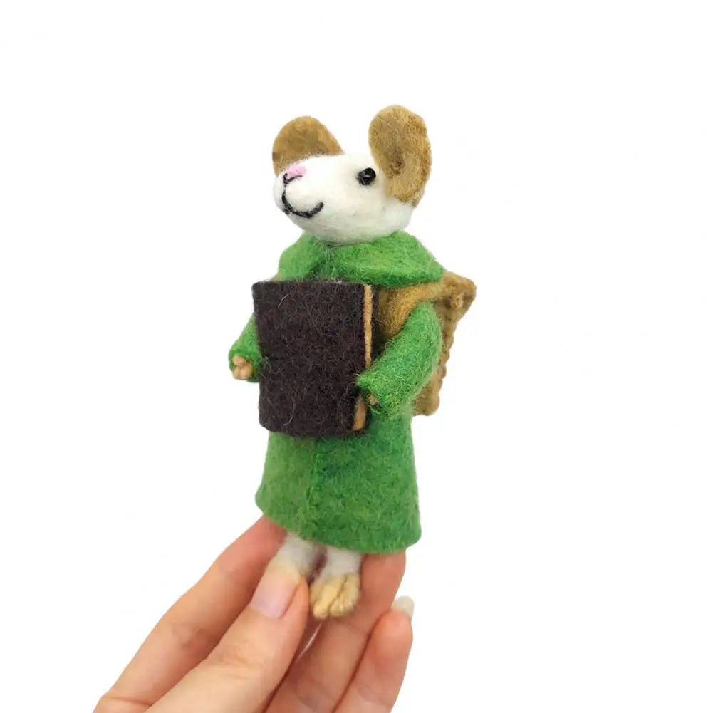 Felt Mouse Christmas Ornaments