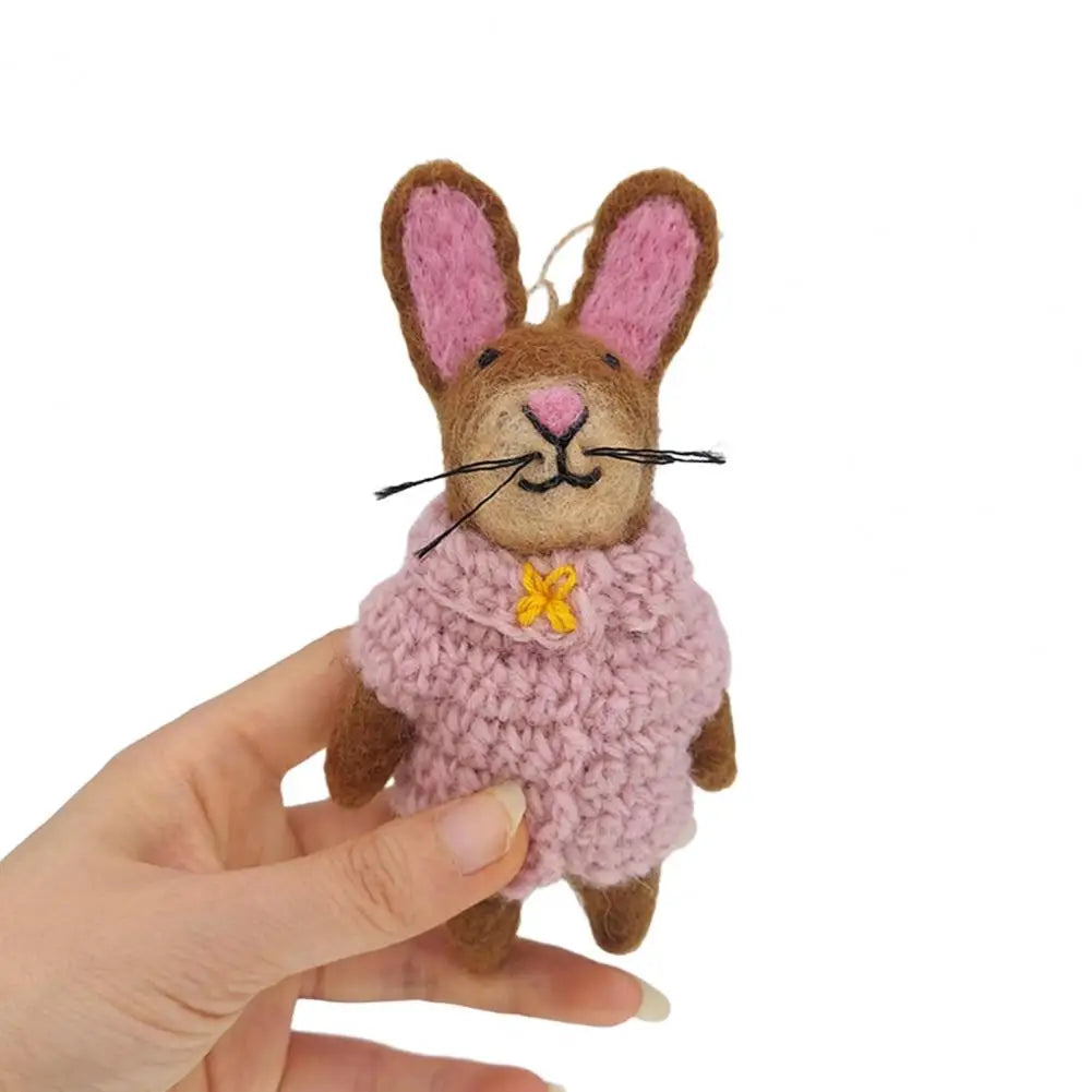 Felt Mouse Christmas Ornaments