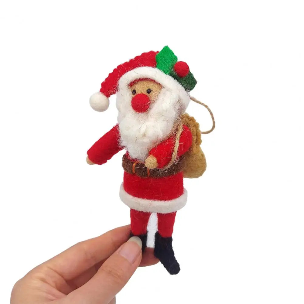 Felt Mouse Christmas Ornaments
