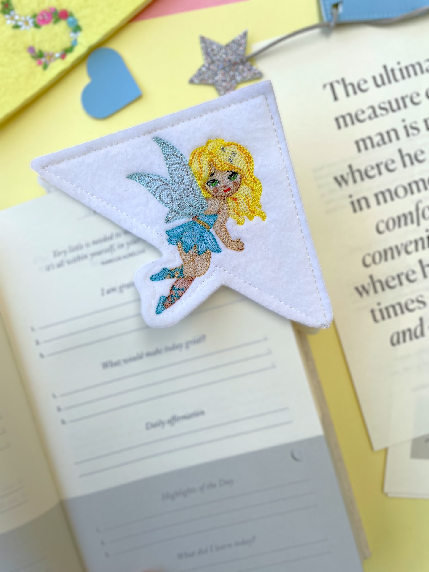 Fairy Personalized Corner Bookmark