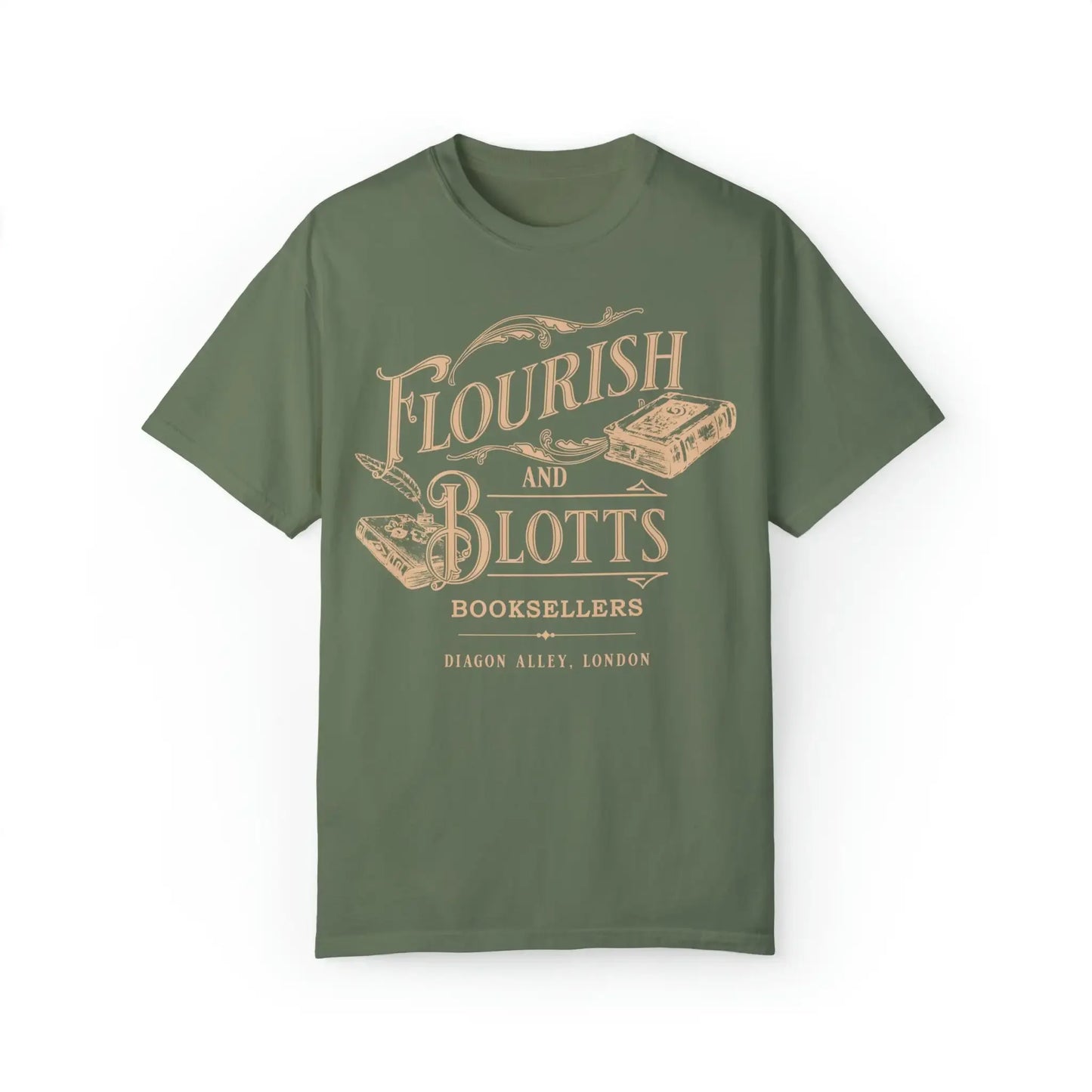 Flourish And Blotts Bookish Shirts