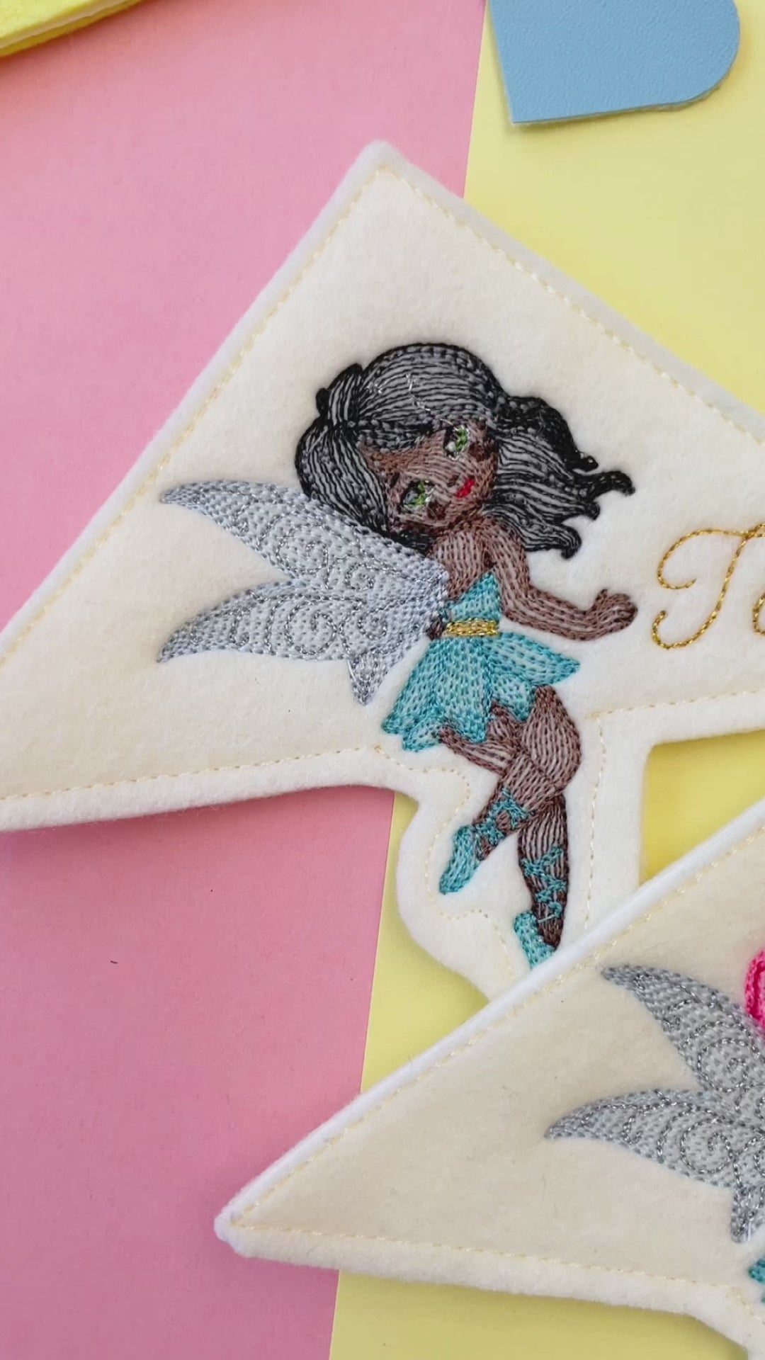 fairy personalized bookmarks